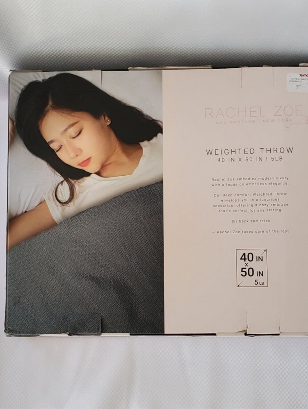 Rachel Zoe Weighted Throw NWT